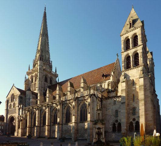 Cathédrale Saint-Lazare d'Autun - Crédit Photo : Wikipédia